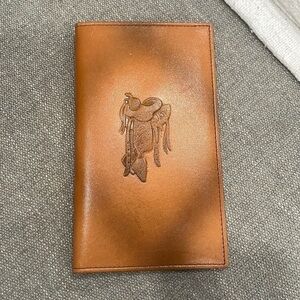 LEATHER travel wallet